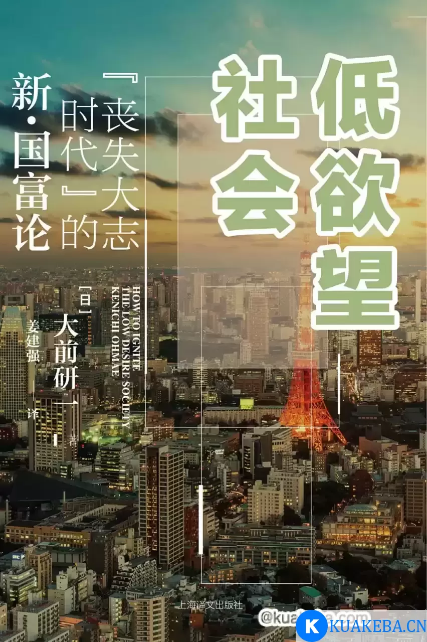 低欲望社会 [﻿经济管理] [pdf+全格式]