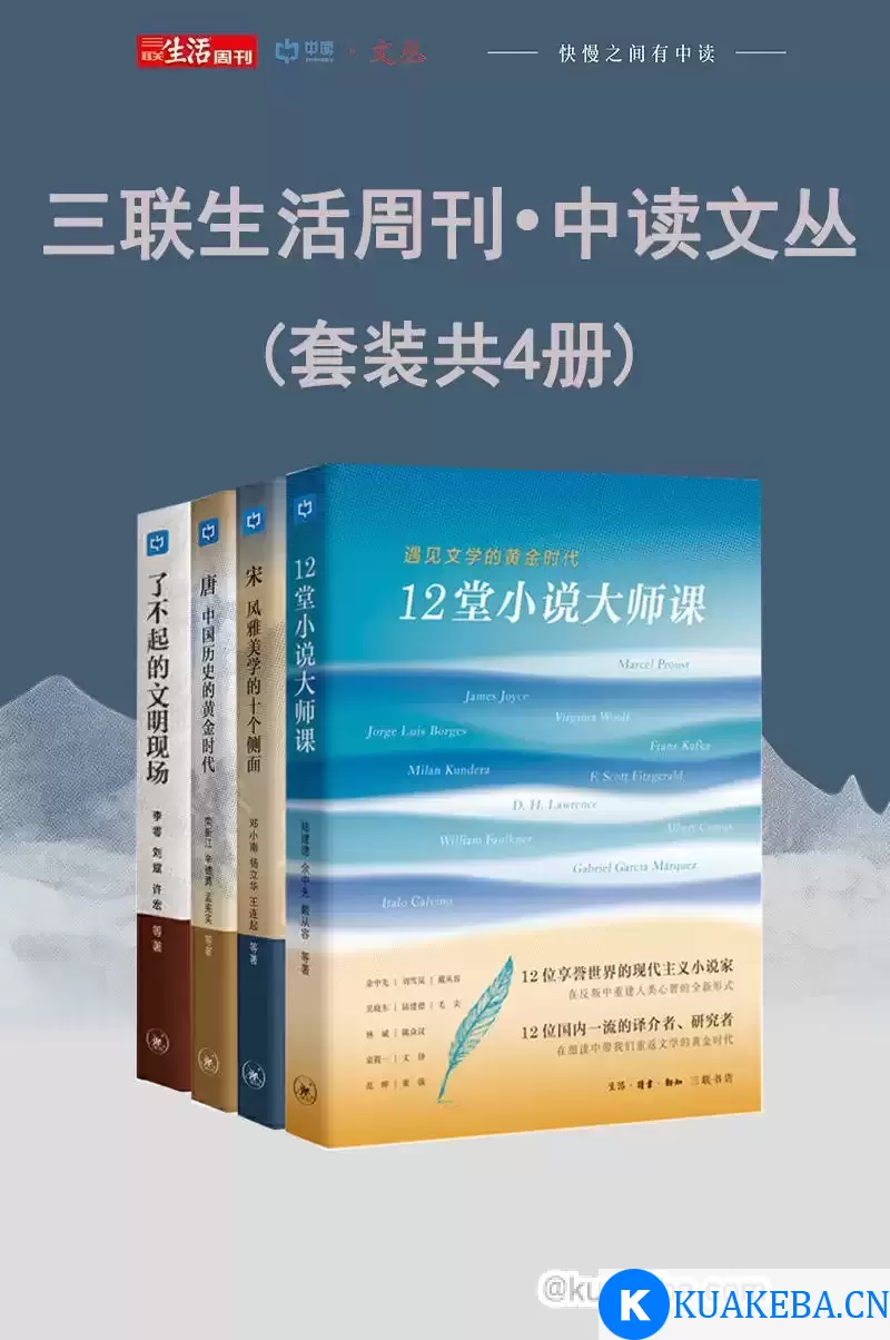 三联生活周刊•中读文丛（套装共4册） [﻿套装合集] [pdf+全格式]