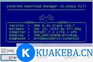 IDM（Internet Download Manager）永久注册使用破解器 – 夸克网盘吧kuakeba.cn