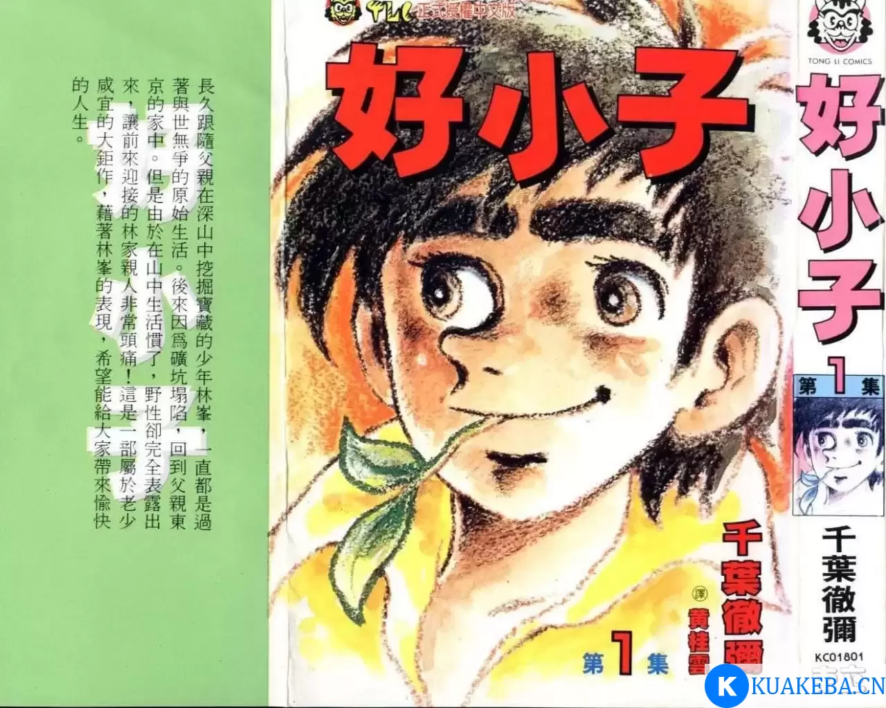 《好小子》漫画 18卷全 作者：千叶彻弥 分类：热血 格斗[mobi] – 夸克网盘吧kuakeba.cn