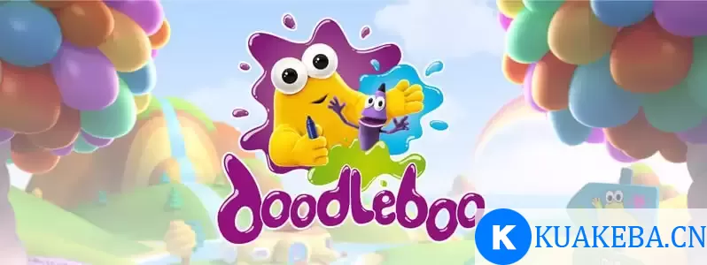 BBC儿童绘画启蒙动画《嘟乐的神奇画笔 doodleboo (中英双版)》 – 夸克网盘吧kuakeba.cn